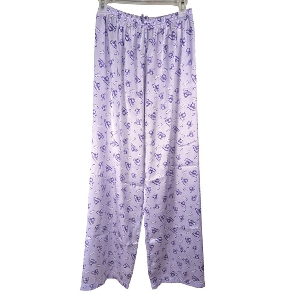 Erica James Intimates Pajama Bottoms Women's Size Large 100 Polyester Angel